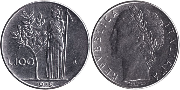 100 Liras 1979