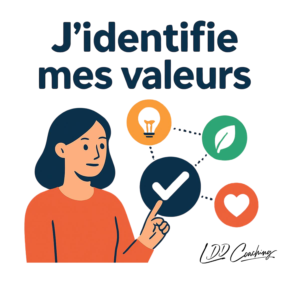 j'identifie mes valeurs avec LDDCoaching
