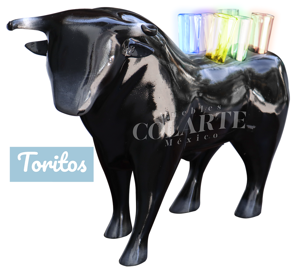 Thumbnail: Tequilero Toro PortaShot con luces LED personalizados para restaurantes