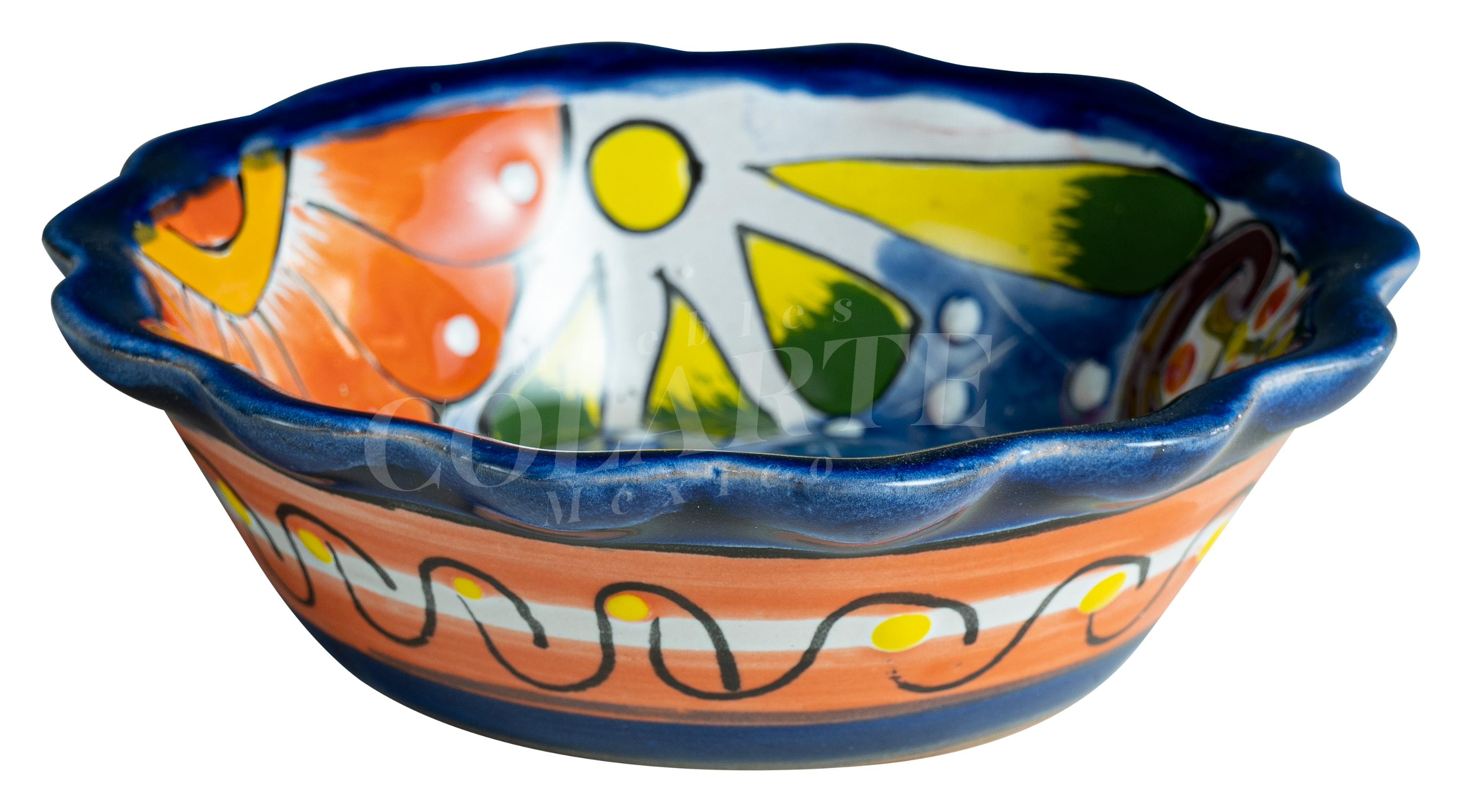 platos pozolero Talavera para restaurante mexicano