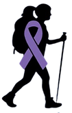 Ruck and Roll Foundation sign of the logo - walking girl