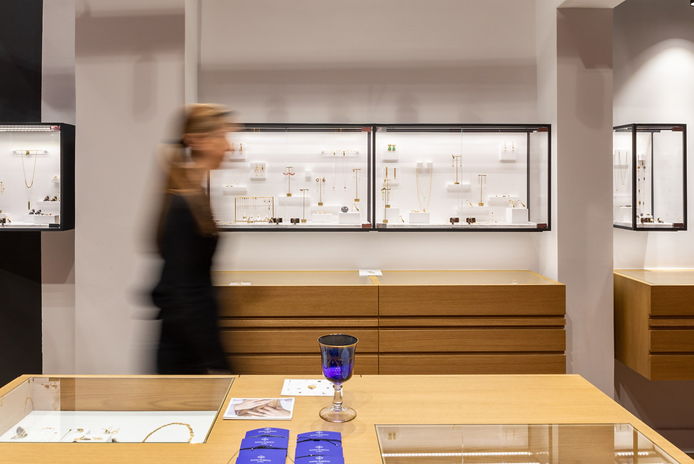 our Jewellery store in Kolonaki, greece