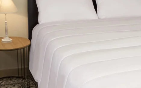 Microfiber duvet filling (medium density)