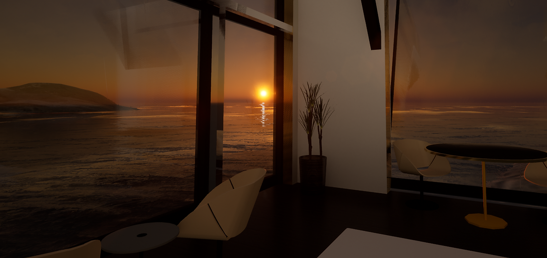 Illustrasjon stue hytte på berget_Sandvik havn.png