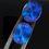 Thumbnail: 4.44 ct Oval Violetish Blue Tanzanites (Matching Pair) 