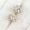 Thumbnail: Diamond (0.57 ct) Stud Earrings with Screw Back Post in 18k Yellow Gold 