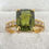 Thumbnail: Green Tourmaline (2.27 ct) w/ Diamonds (0.15 ct) in 18k Yellow Gold 