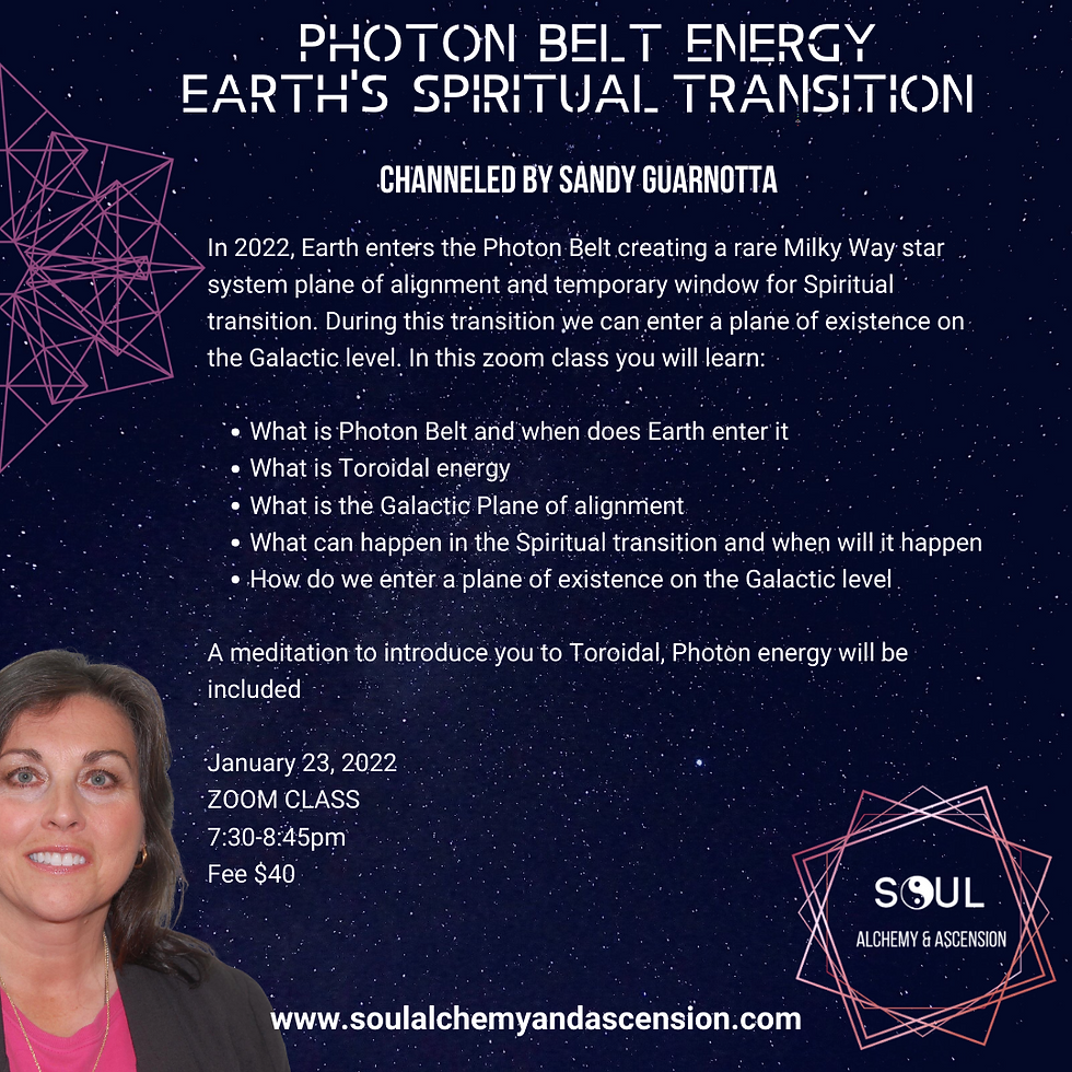 Photon Belt Energy--Earth’s Spiritual Transition