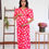 Thumbnail: SS018- zipless Maternity Dress - Full Length(puff sleeve)