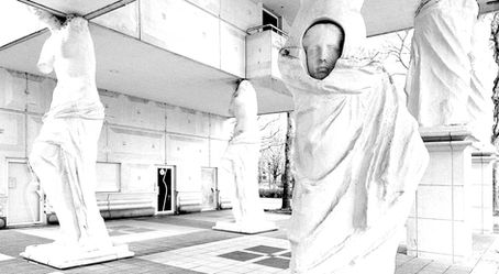 Les Caryatides Guyancourt: When Irony Becomes Architectural Infrastructure