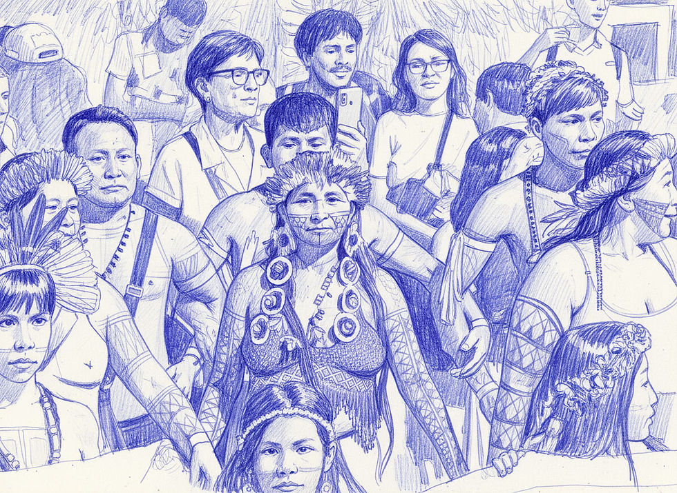 COP30 opening ceremony in Belém, global climate conference with world leaders.