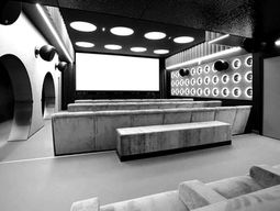 Elysées Lincoln Cinema Reopens in Paris with Pastel Hues and Velvet Atmospheres