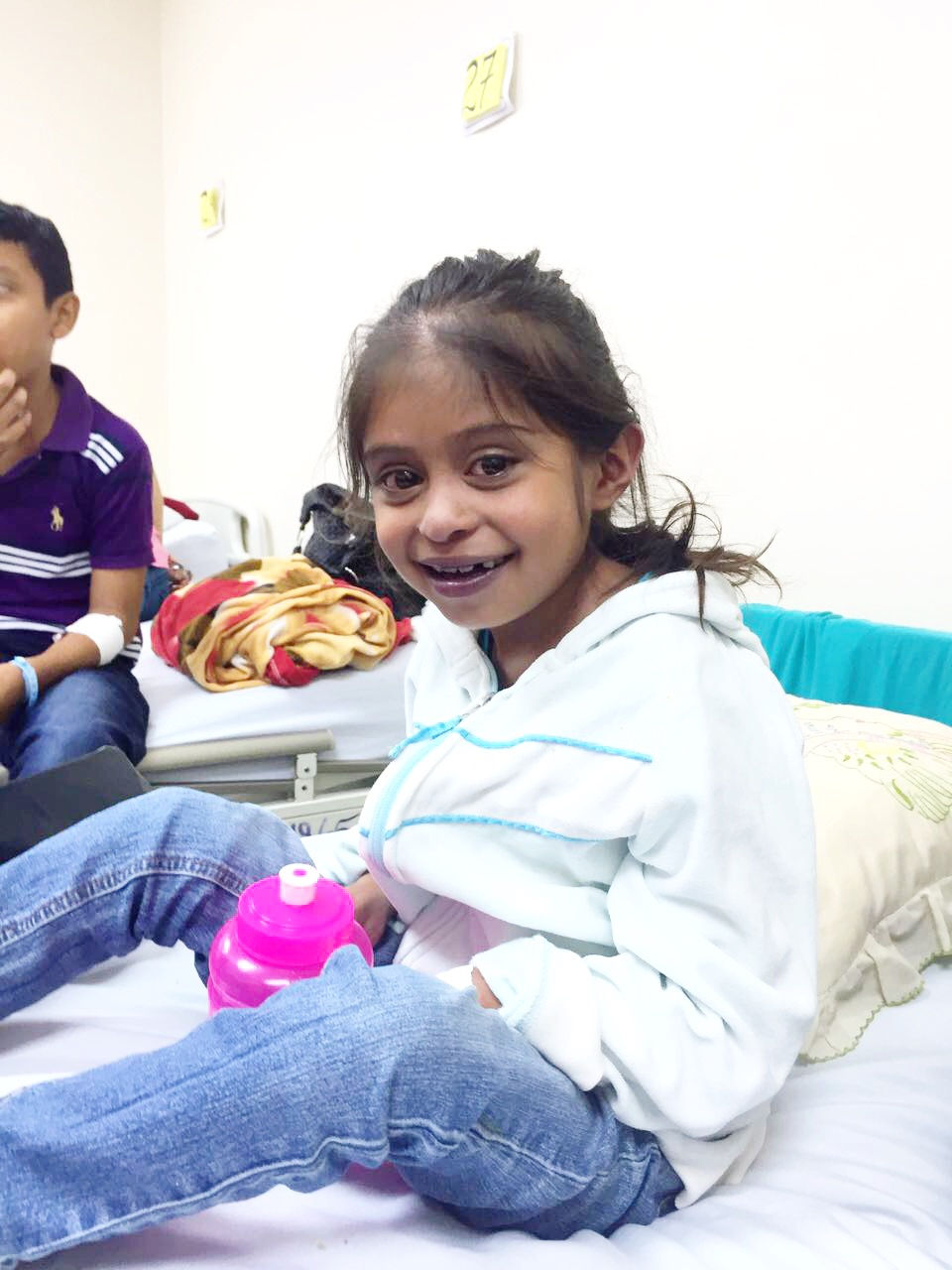 Jakelinne at hospital