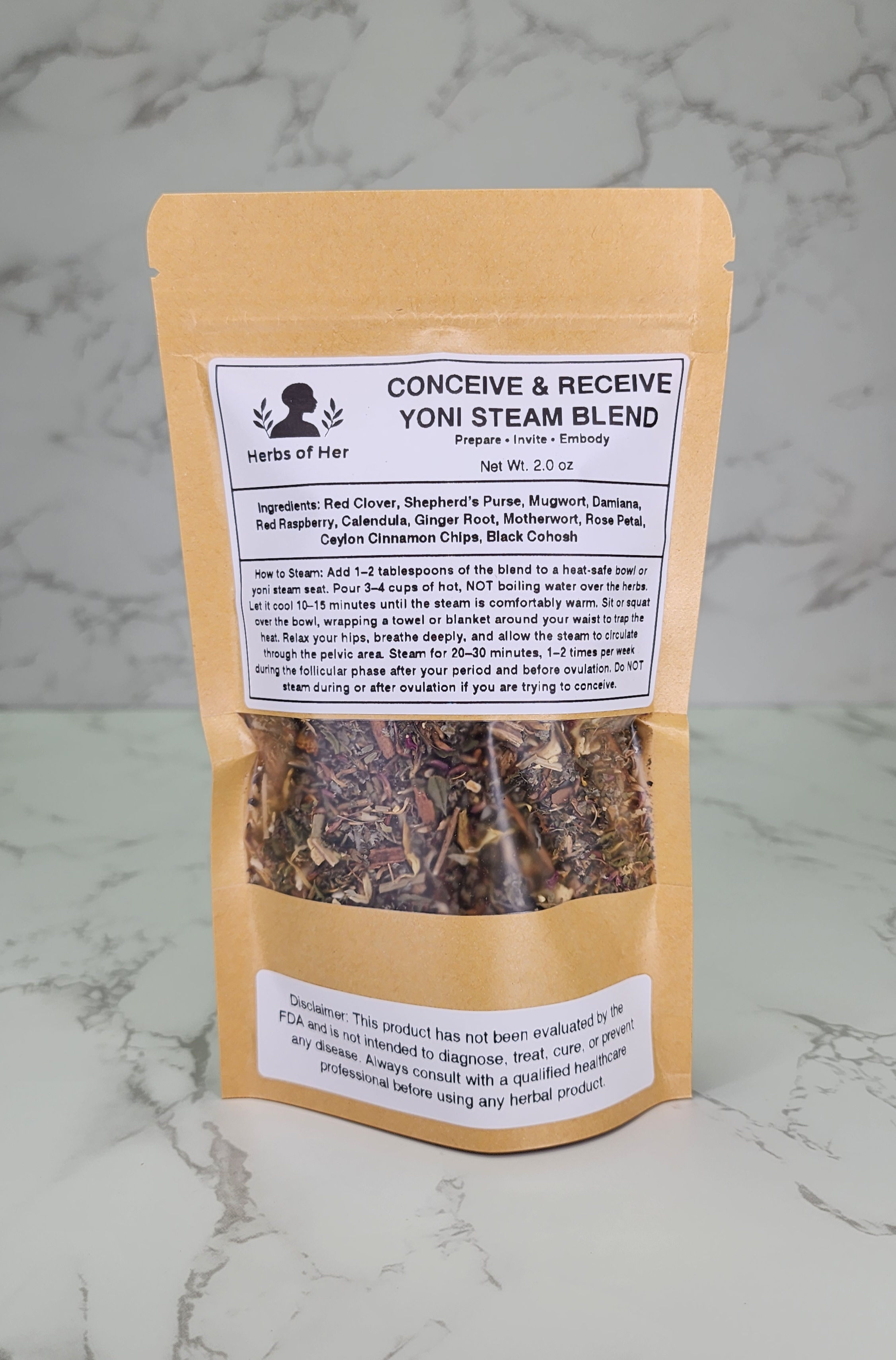 Conceive & Receive Yoni Steam Blend