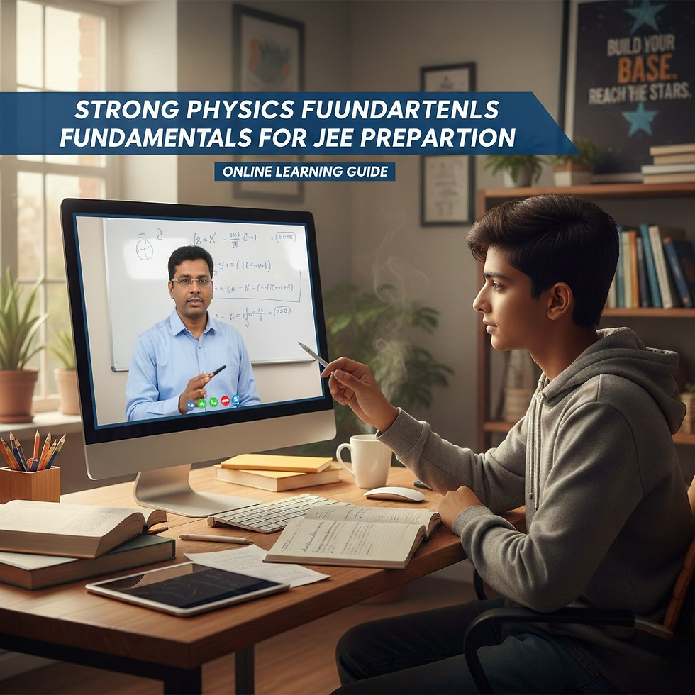 Importance of Strong Physics Fundamentals for JEE Preparation