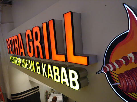 Epic LED restaurant sign channel letter sign in Arlington, VA.