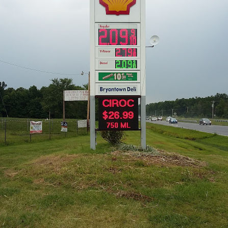 Epic LED Gas Station Outdoor LED Screen in Hampton, VA
