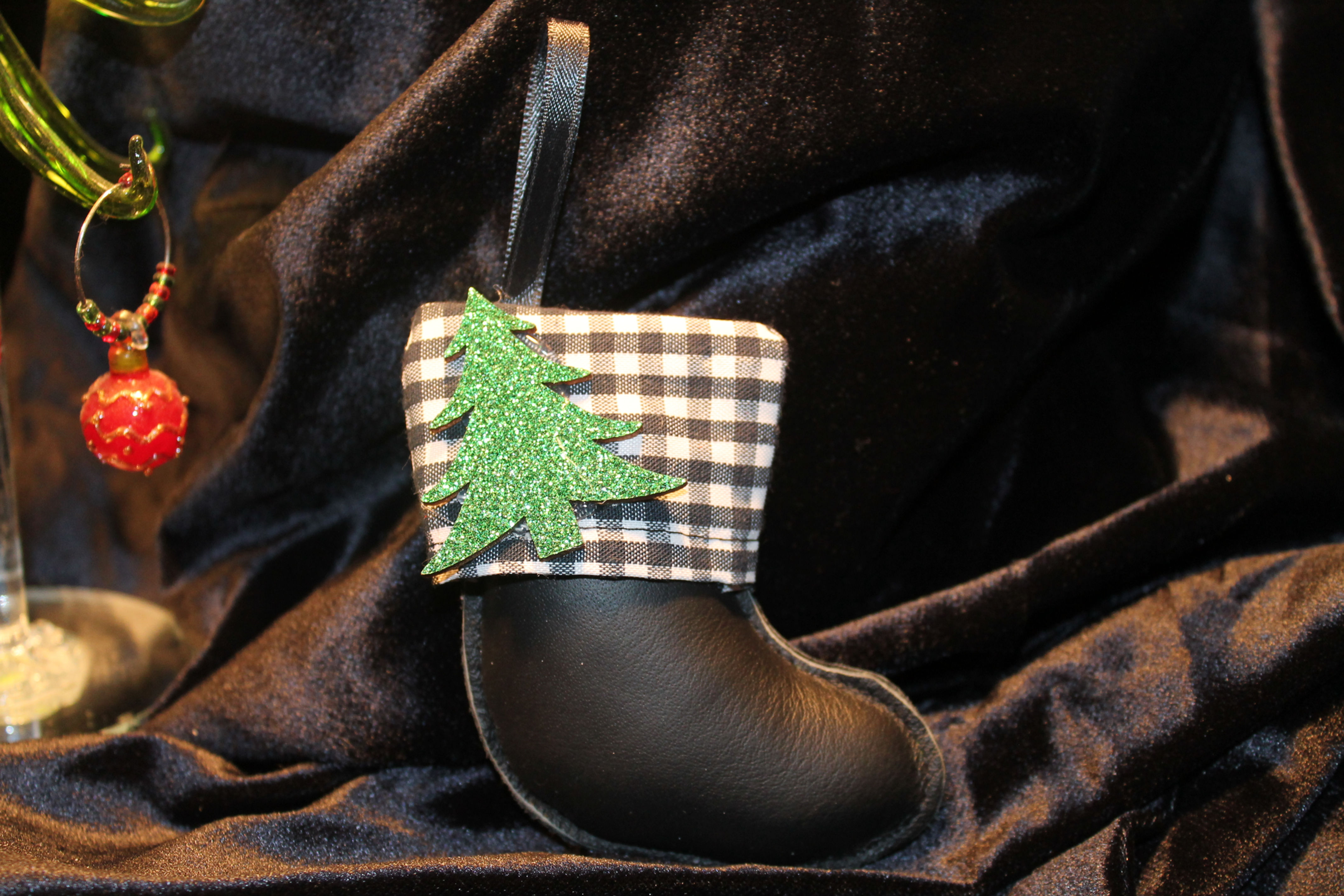 Christmas Tree Stocking Ornament