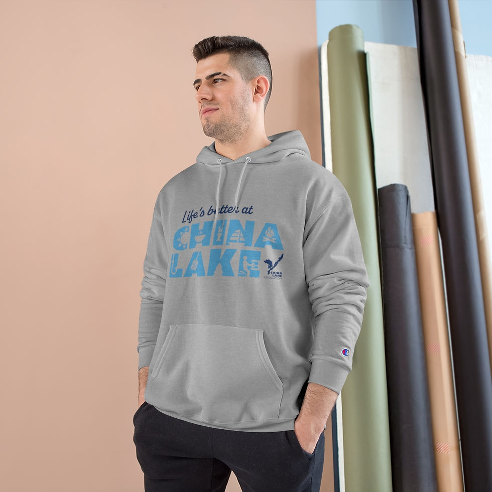 Thumbnail: Life's Better at China Lake: Hoodie - COLORS