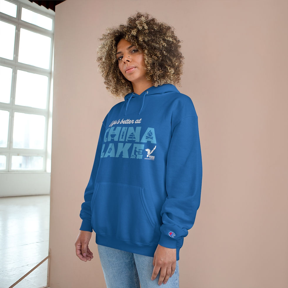 Thumbnail: Life's Better at China Lake: Hoodie - COLORS