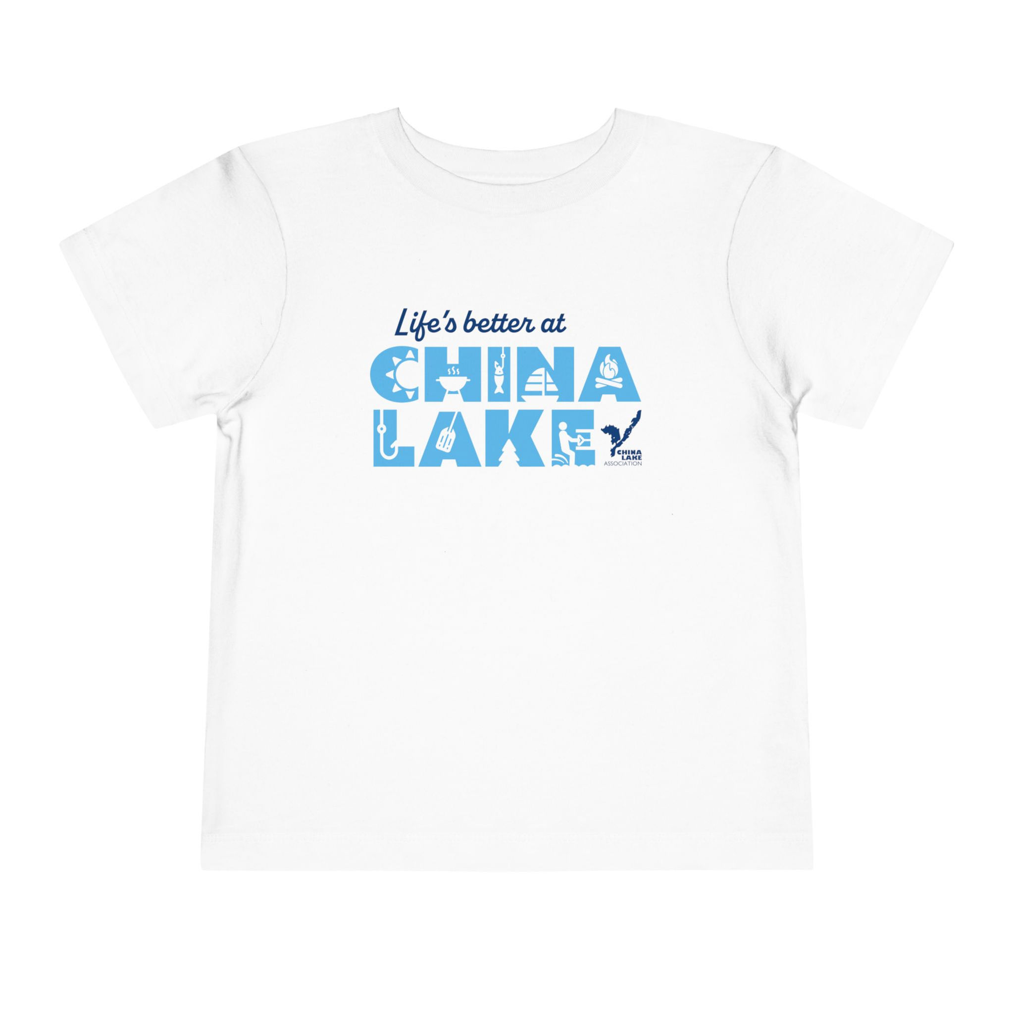 Life's Better at China Lake Toddler Tee