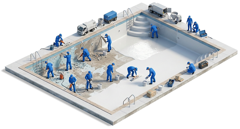 Specialized consultation for pool resurfacing to restore the structural integrity and finish of worn swimming pools.