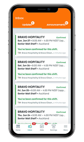 Bravo Hospitality App