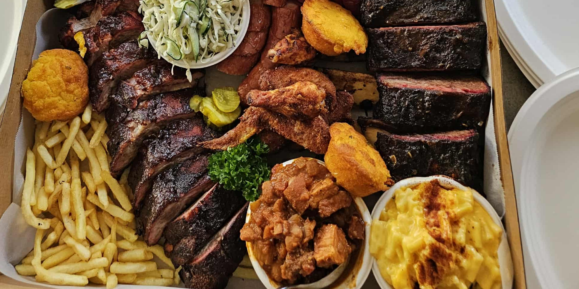 Arranged Food and Objects