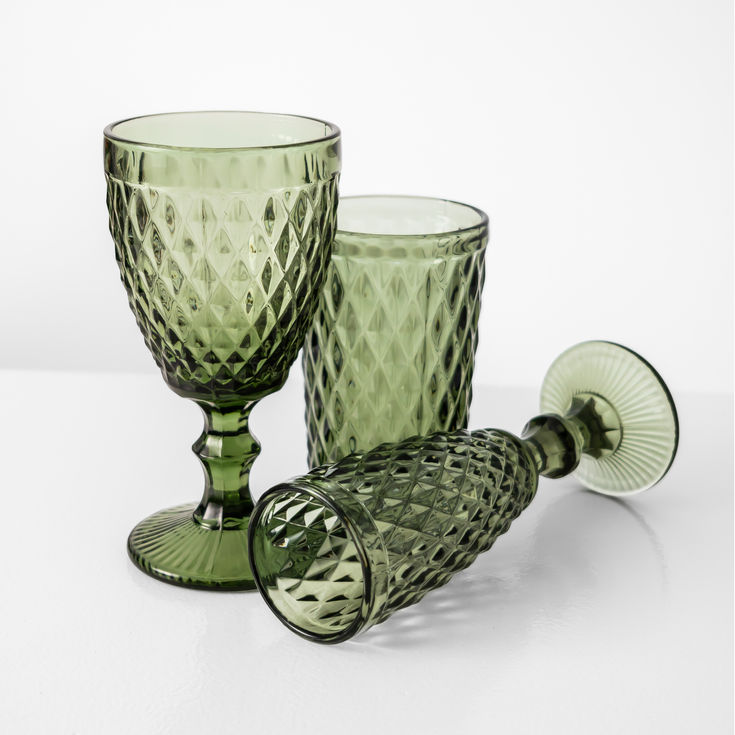 Bottle Green Glasses