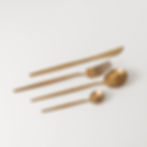 Bright Gold Cutlery Set