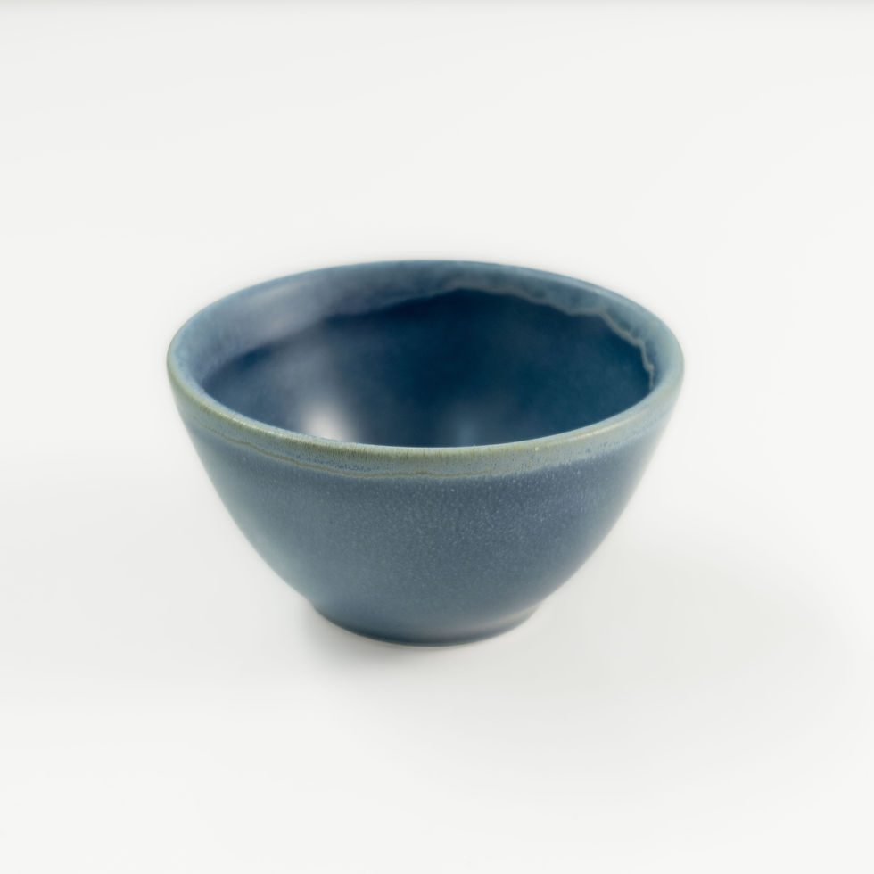 Blue Ceramic Dip Bowl