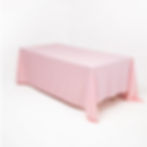 Light Pink Full Length Tablecloth