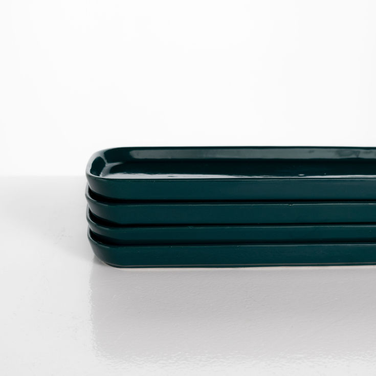 Green Rectangular Platter