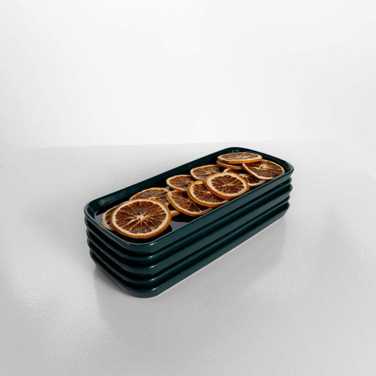 Green Rectangular Platter
