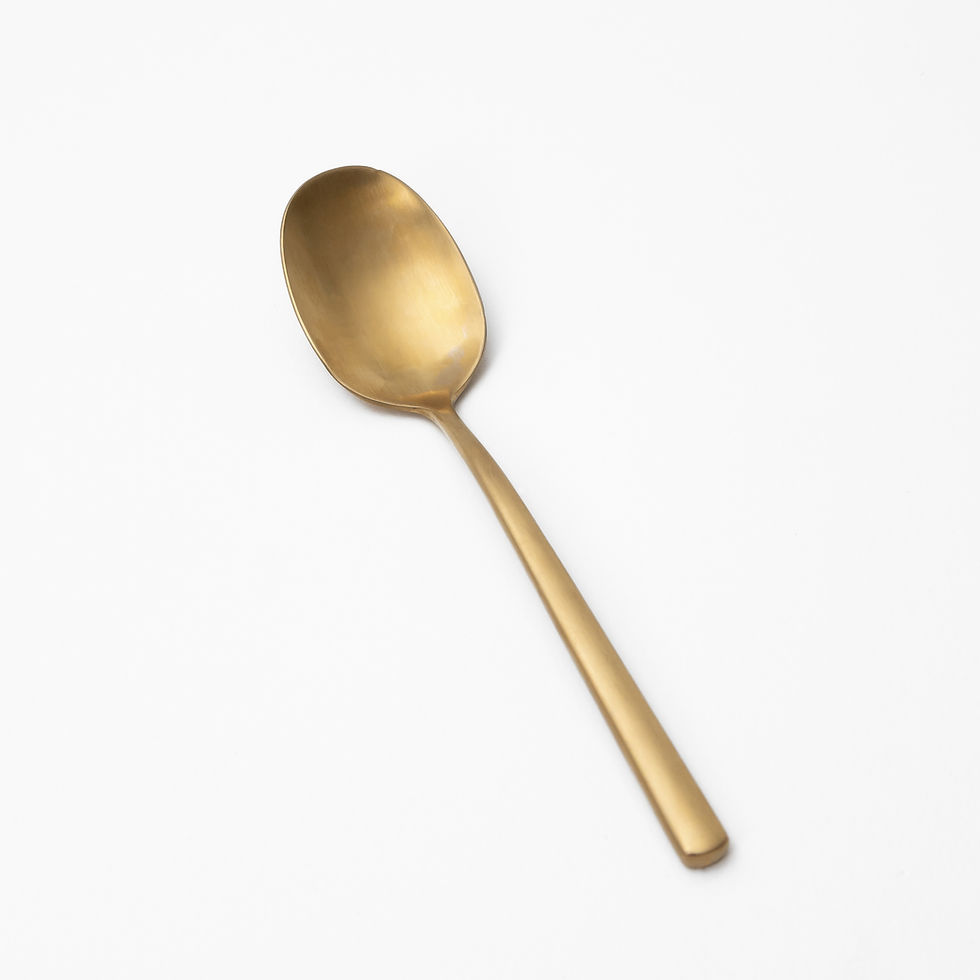 Nolan Gold Serving Spoon