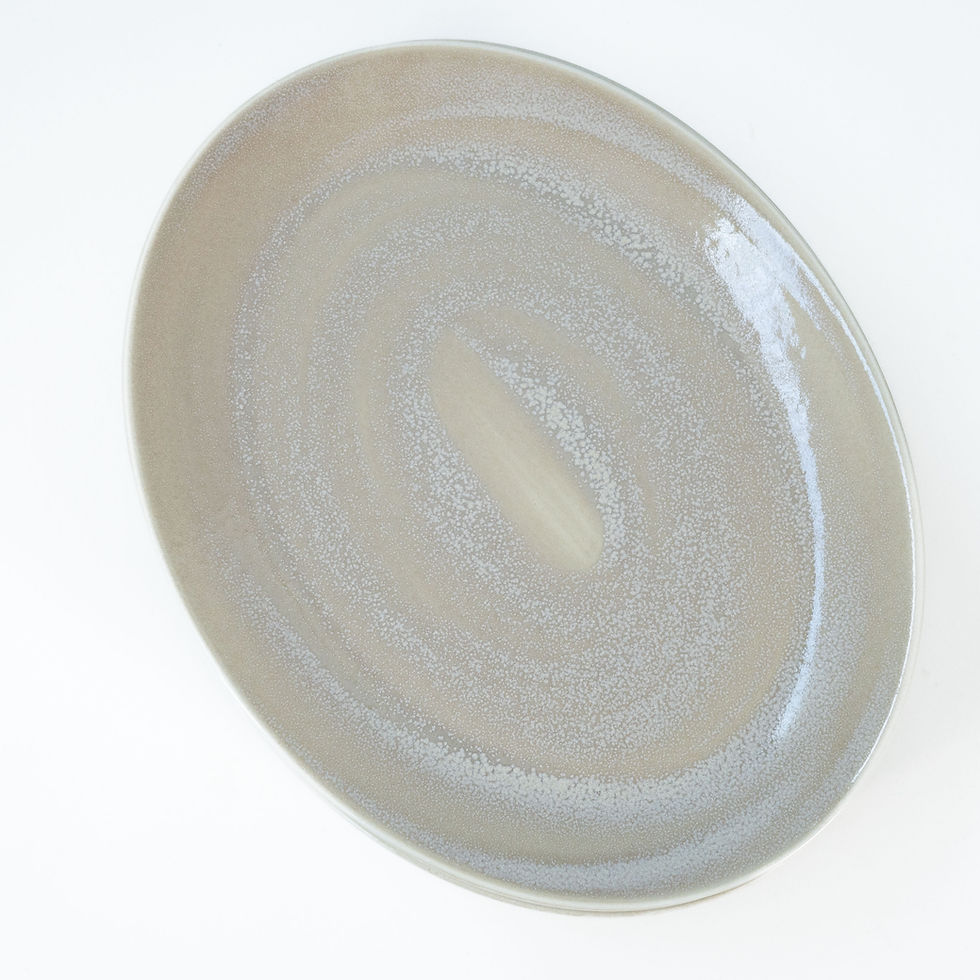 Sandstone Oval Revolution Platter