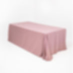 Dusty Pink Full Length Tablecloth