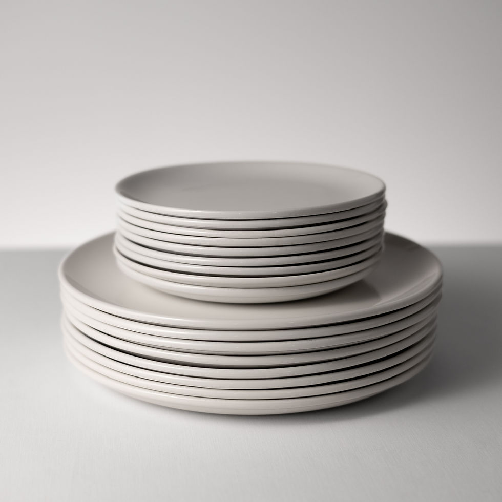 Stack of plates