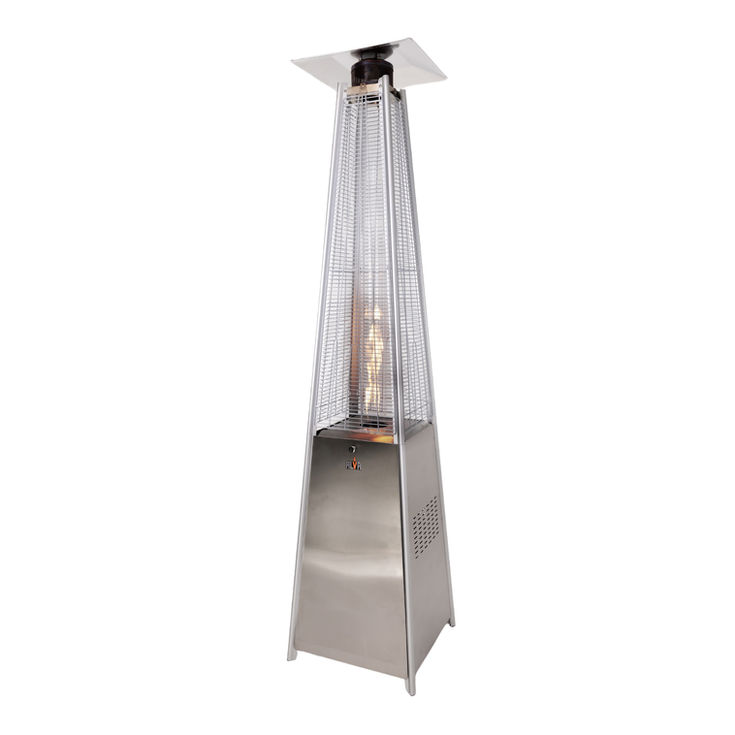 Pyramid Quartz Glass Patio Heater