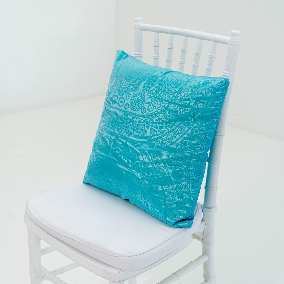 Scatter Cushion Pattern - Turquoise