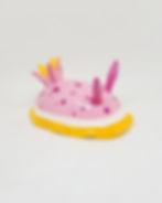 Miniatura: Pink Sea Slug Figurine