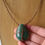 Thumbnail: Wire Wrapped Tree on Green Aventurine Necklace