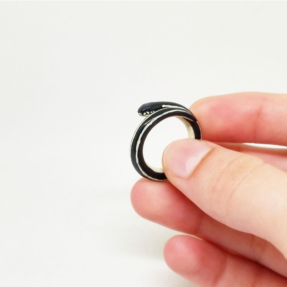 サムネイル： Garter Snake Ring