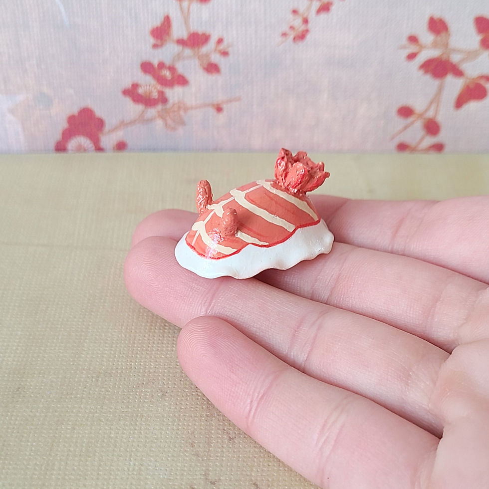 Küçük resim: Shrimp Nigiri Sushi Sea Slug Figurine