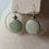Küçük resim: Wild Horse Picture Jasper & Silver Hoop Earrings