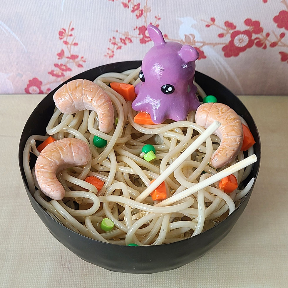 Hình thu nhỏ: Purple Dumbo Octopus Ramen Bowl