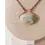 Küçük resim: Green Blossom Agate Necklace