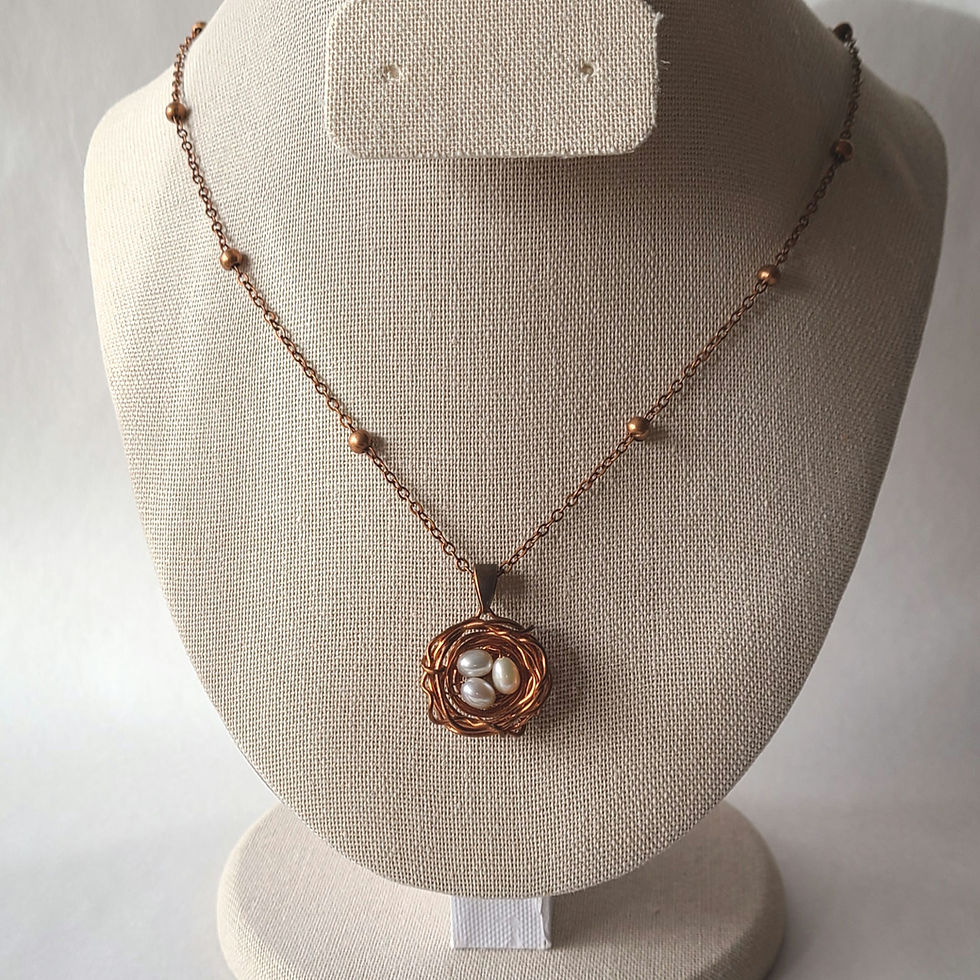Miniaturbild: Bird nest necklace 