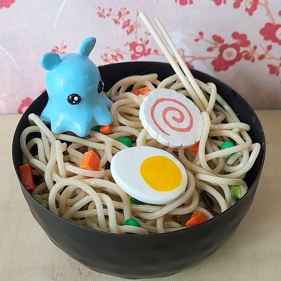 Miniatura: Blue Dumbo Octopus Ramen Bowl