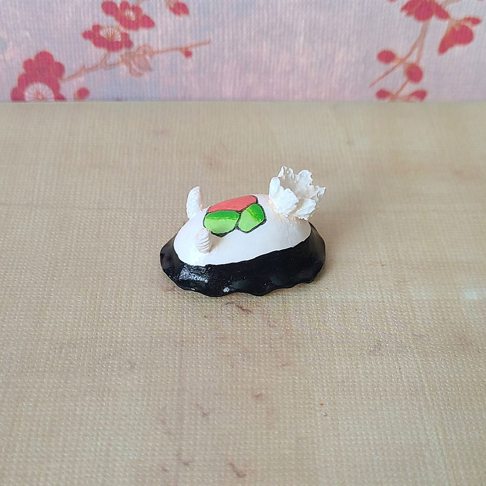縮圖：Tuna Roll Sushi Sea Slug Figurine